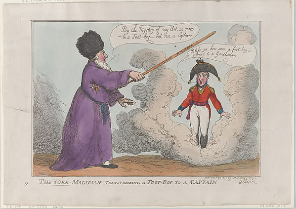 The York Magician Transforming a Foot-Boy to a Captain