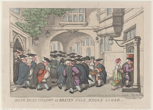 Bacon Faced Fellows of Brazen Nose, Broke Loose