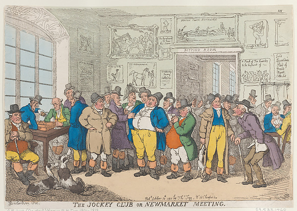 The Jockey Club or Newmarket Meeting