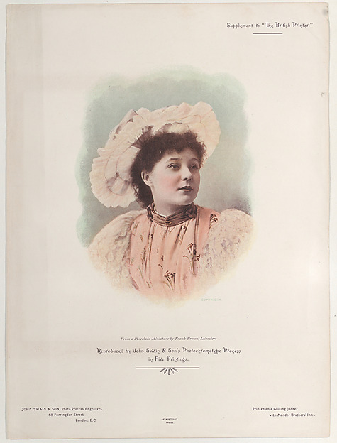 Advertisement for John Swain & Son, Photo Process Engravers in "The British Printer" by Anonymous, British, 19th century, The Metropolitan Museum of Art
