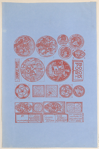 Trade Card for John Leighton, Book Printer, Illustrator, and Engraver by Anonymous, British, 19th century, The Metropolitan Museum of Art