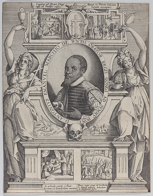 Portrait of Don Antonio Emanuel Ne-Vunda, Marchio de Wynth, Ambassador to the King of the Congo