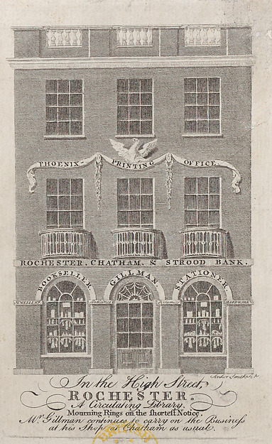 Trade Card for W. Gillman's Phoenix Printing Office