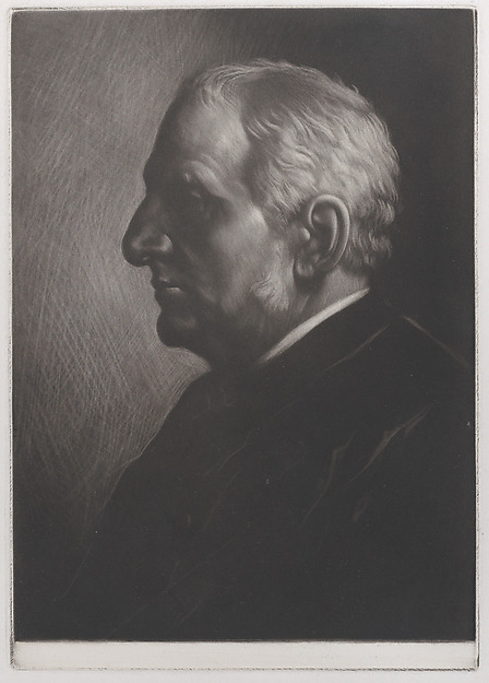 Alphonse Legros, Portrait of Sir Francis Seymour Haden