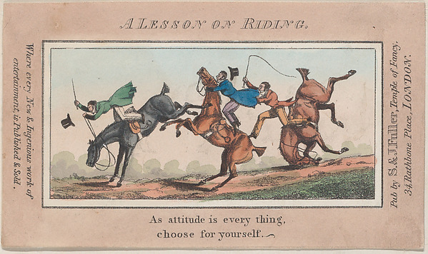 Trade Card for S & J Fuller, Publisher and Printer by Anonymous, British, 19th century, The Metropolitan Museum of Art