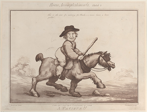 Horse Accomplishments, Sketch 2: A Paviour !!