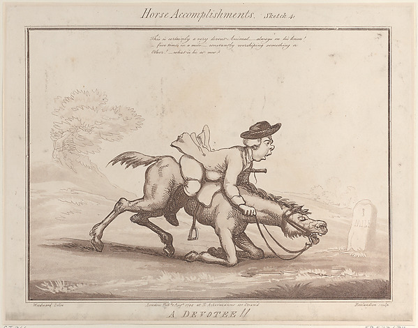 Horse Accomplishments, Sketch 4: A Devotee !!