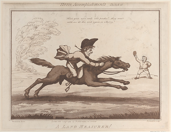 Horse Accomplishments, Sketch 11: A Land Measurer !!