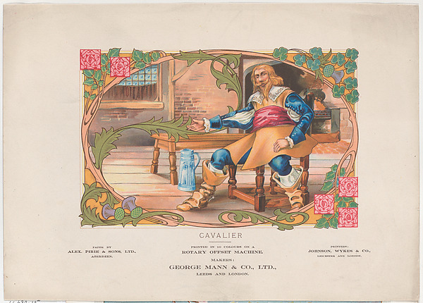 Trade Card for George Mann & Co., Ltd., Offset Printers