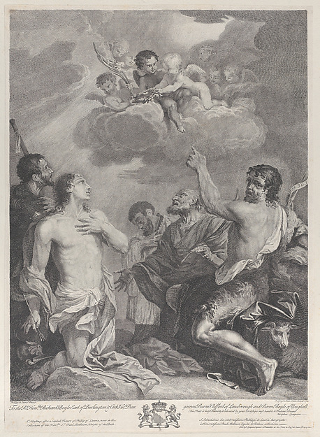 Martyrdom of a saint