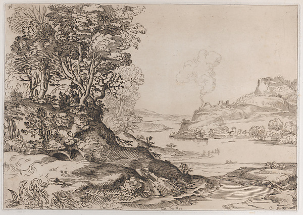 A nymph and shepherd