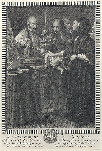 Baptism, from "The Seven Sacraments"