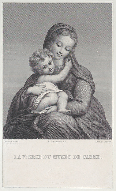 Virgin and Child (La Vierge du Musée de Parme) by Jean Marie Leroux