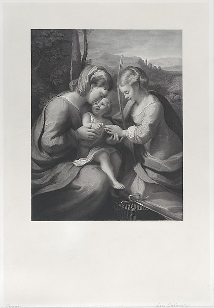 The mystic marriage of Saint Catherine