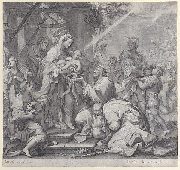 The Adoration of the Magi by Benoit Farjat