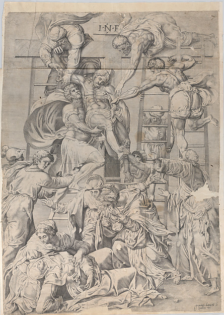 Giovanni Battista Cavalieri, The Descent from the Cross