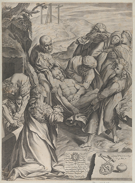 The Entombment by Philippe Thomassin