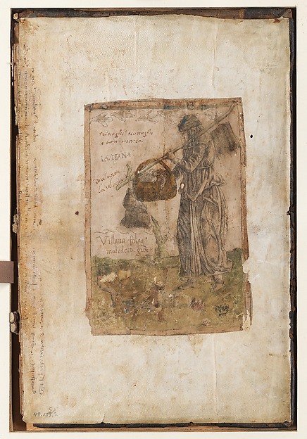 A peasant woman going to the market