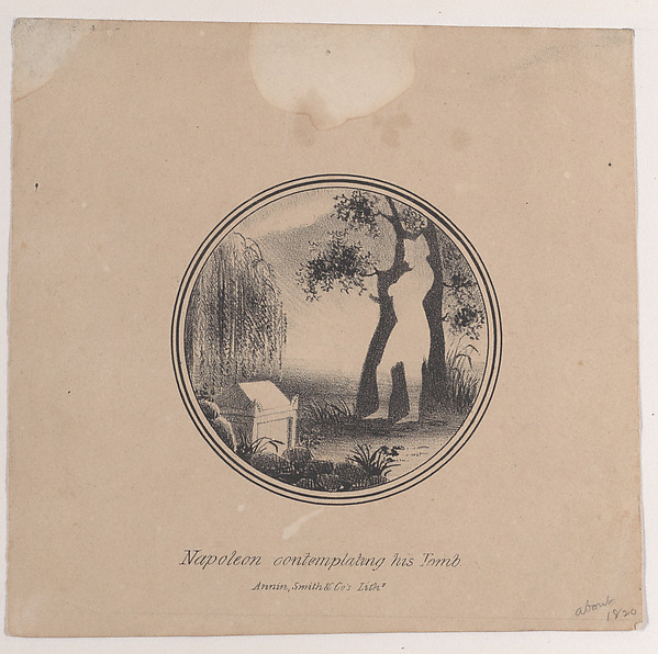 Hidden silhouette of Napoleon contemplating his tomb by Annin & Smith, The Metropolitan Museum of Art
