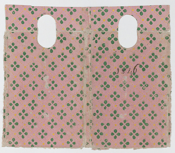 Sheet with an overall floral and dot pattern by Anonymous, The Metropolitan Museum of Art