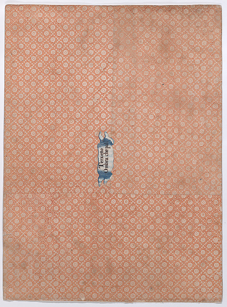 Sheet with overall dot and circle pattern