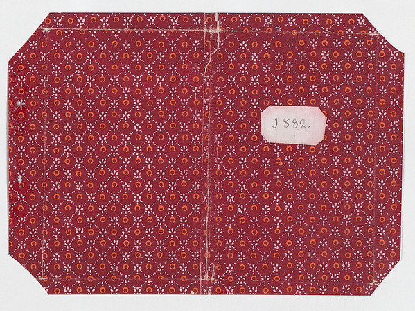 Book cover with circle and dot pattern