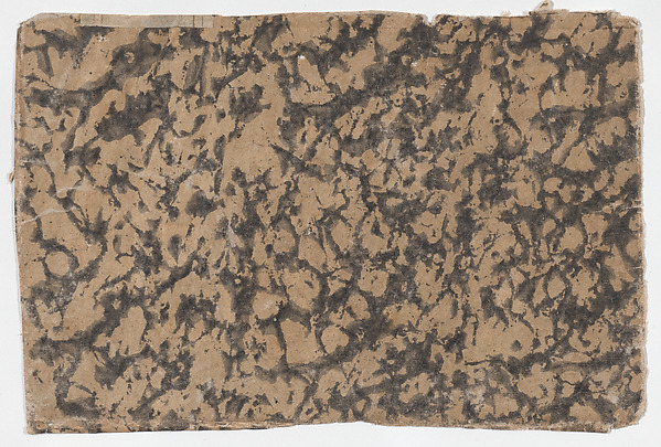 Sheet with overall splotchy pattern by Anonymous, The Metropolitan Museum of Art