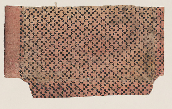 Sheet with overall geometric pattern