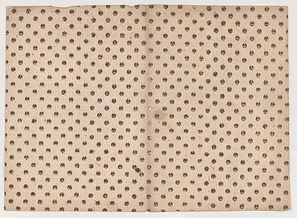 Book cover with overal circle and dot pattern
