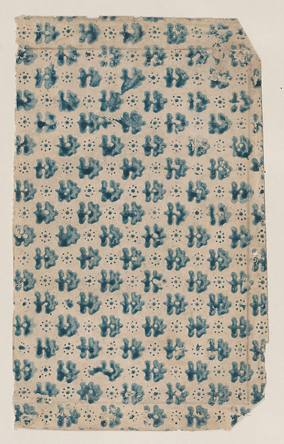 Sheet with overall abstract pattern