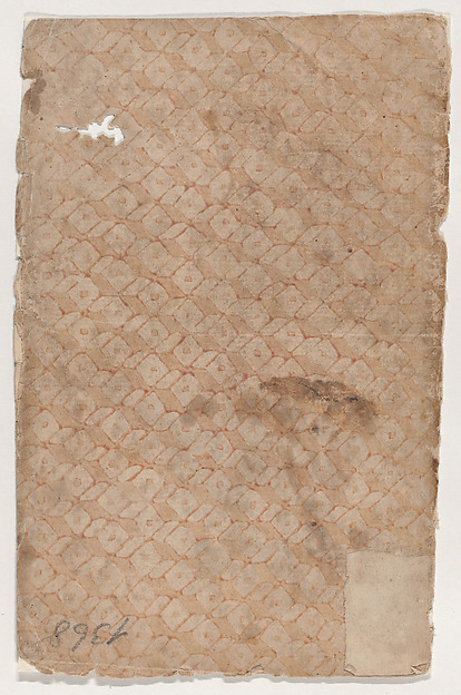 Sheet with overall geometric pattern
