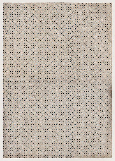 Book cover with overall dot pattern