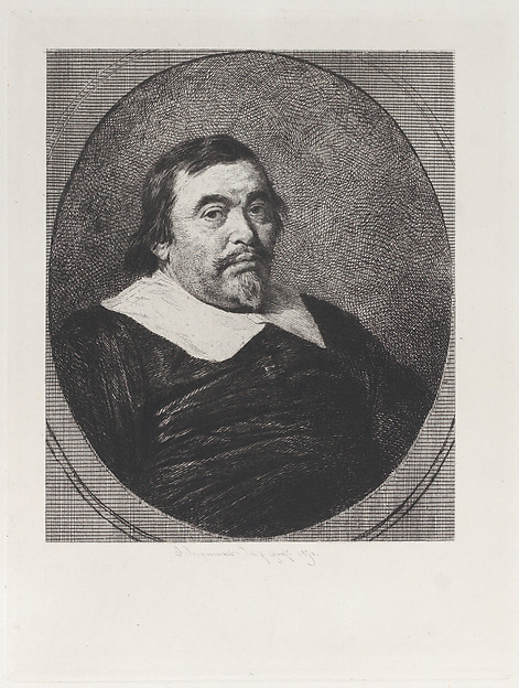 A Dutch Burgomaster, after Bartholomeus van der Helst, from "Etchings of Pictures in the Metropolitan Museum New York"