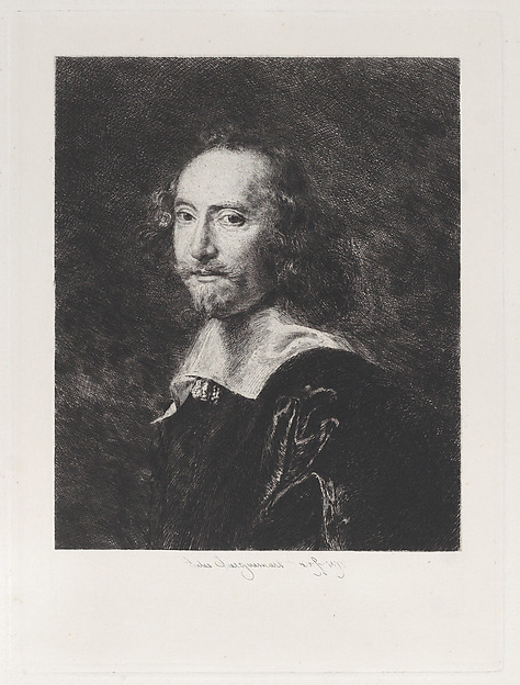 A Dutch Gentleman, after Adriaen de Vries, from "Etchings of Pictures in the Metropolitan Museum New York"