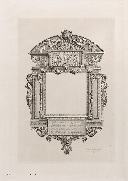 French Mirror of the XVI Century