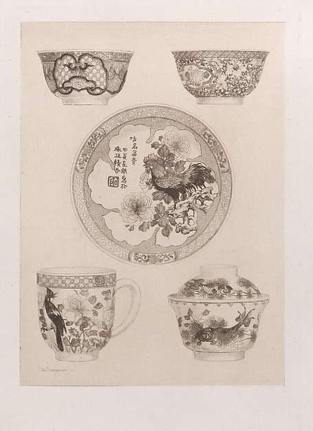 Famille Rose Japonaise