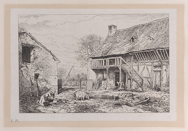 Landscape of a Peasant's Yard