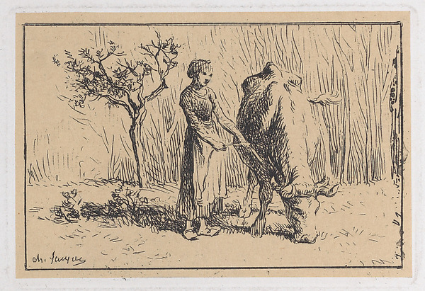 Grazing Cow