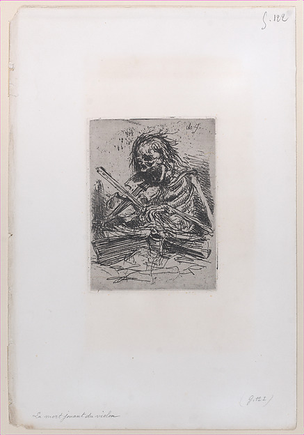 Death Playing the Violin