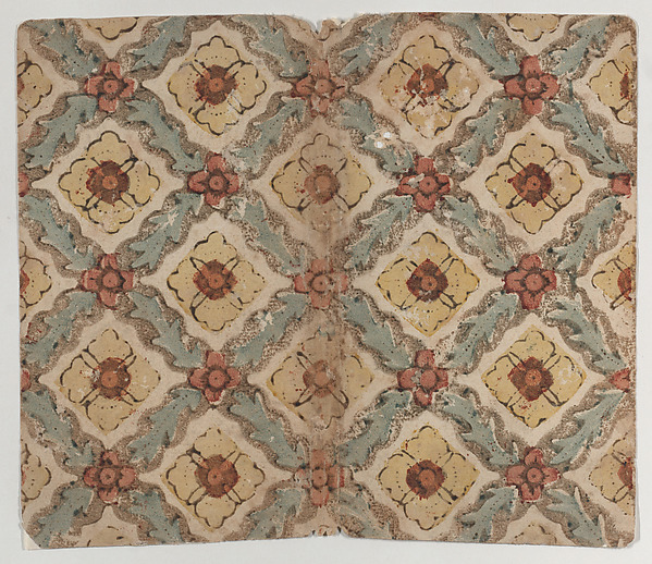 Sheet with crisscross and zigzag pattern