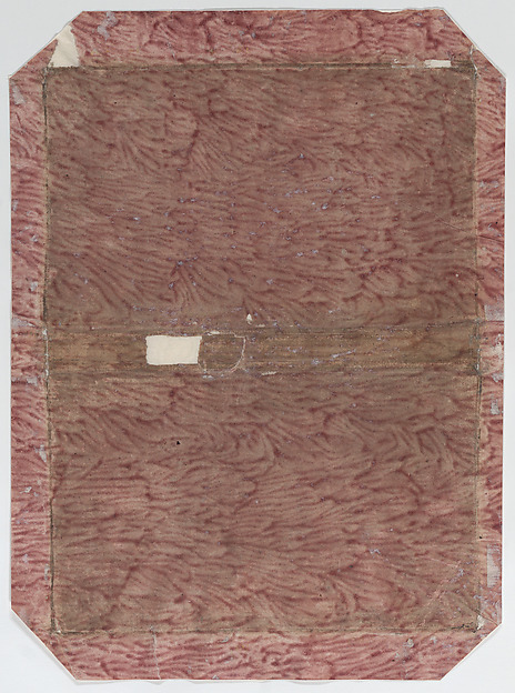 Red paste paper book cover