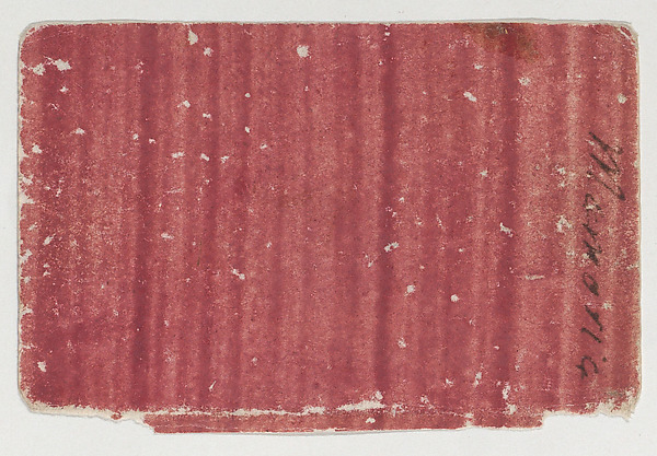 Red paste paper with striping