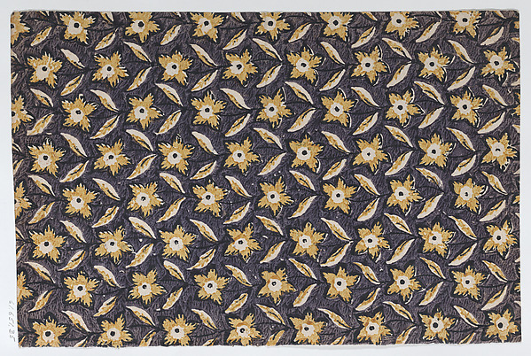 Book cover with overall floral design