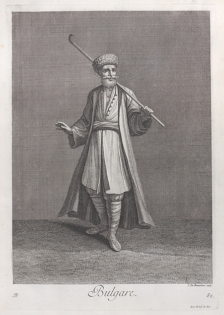 Bulgare, plate 82 from "Recueil de cent estampes représentent differentes nations du Levant"