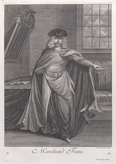 Marchand Franc, plate 61 from "Recueil de cent estampes représentent differentes nations du Levant"