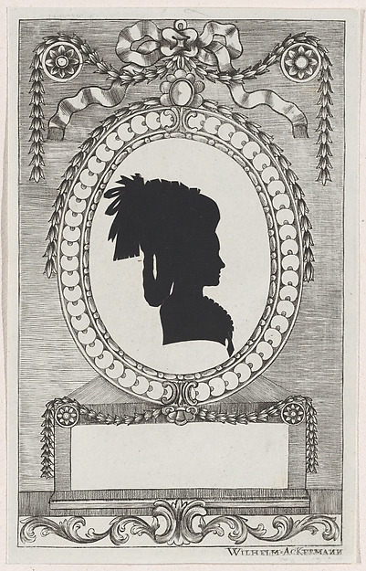 Silhouette of Gräfin Lodroni
