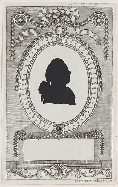 Silhouette of Graf Leopold Kinigl