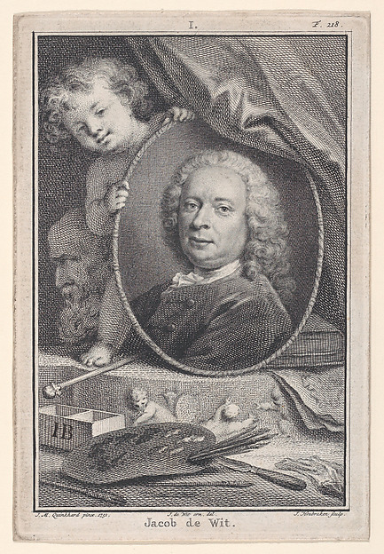 Portrait with Ornamental Embellishments