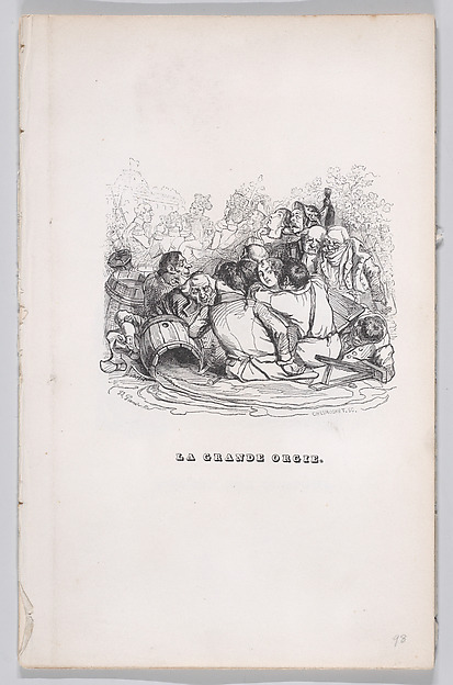"The Big Orgy" from The Complete Works of Béranger