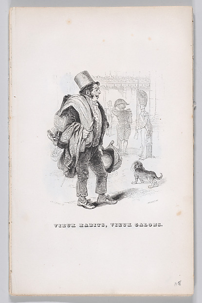 "Old clothes, old military stripes" from The Complete Works of Béranger